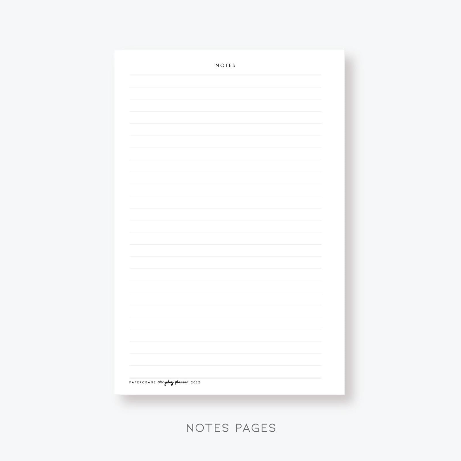 Notes Paper Refill