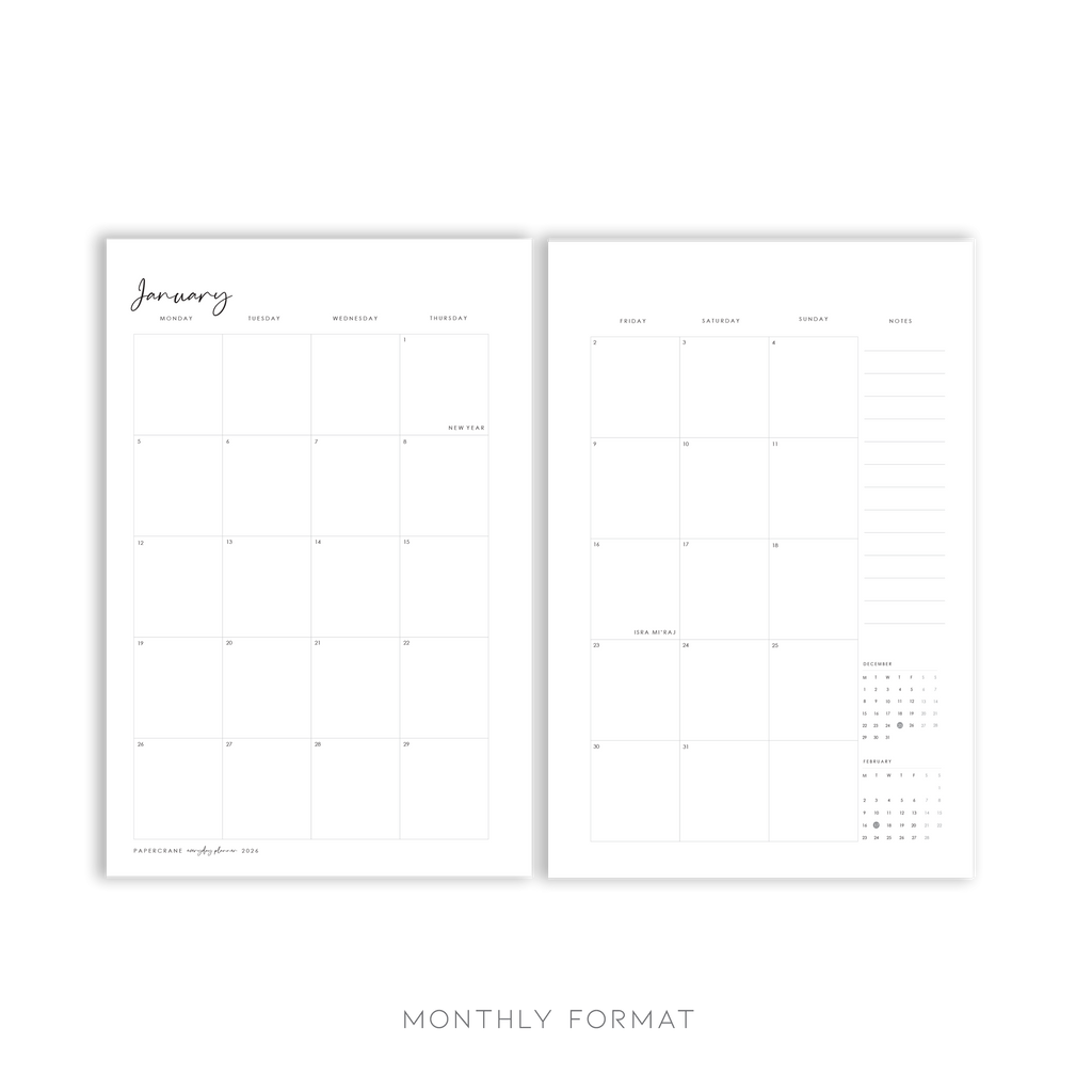 DAILY PLANNER 2026 - Zest of Life