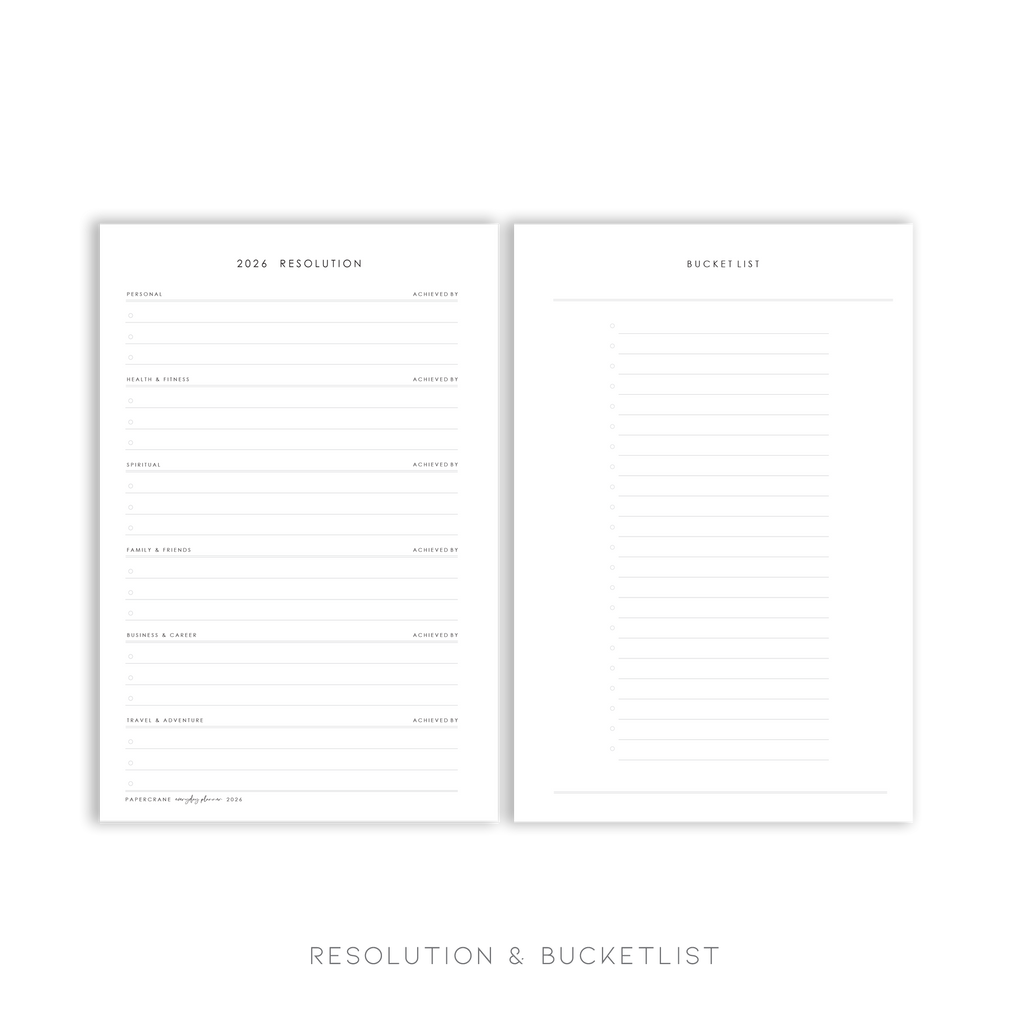 DAILY PLANNER 2026 - Zest of Life