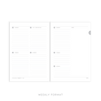 WEEKLY PLANNER 2026 - Zest of Life