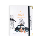 DAILY PLANNER 2026 - Roadtrip Paw-ty