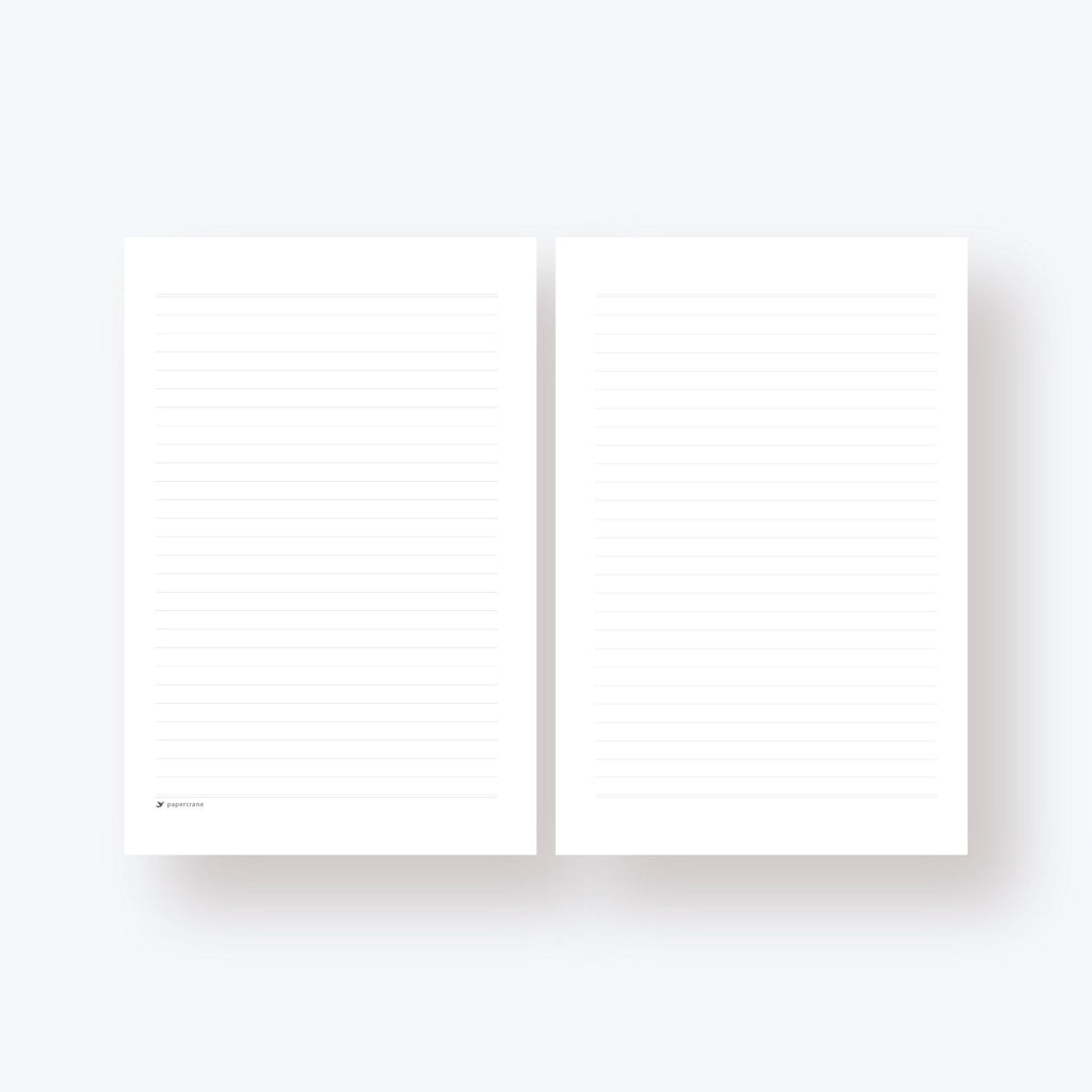 Refill Book Insert – 2 in 1