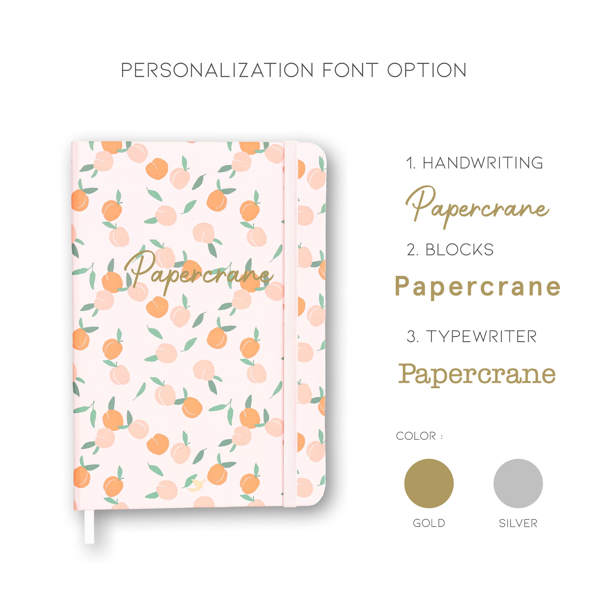 Refill Book Cover – Sweet Peach