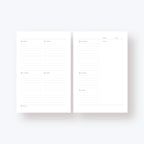 Refill Book Insert – Undated Planner