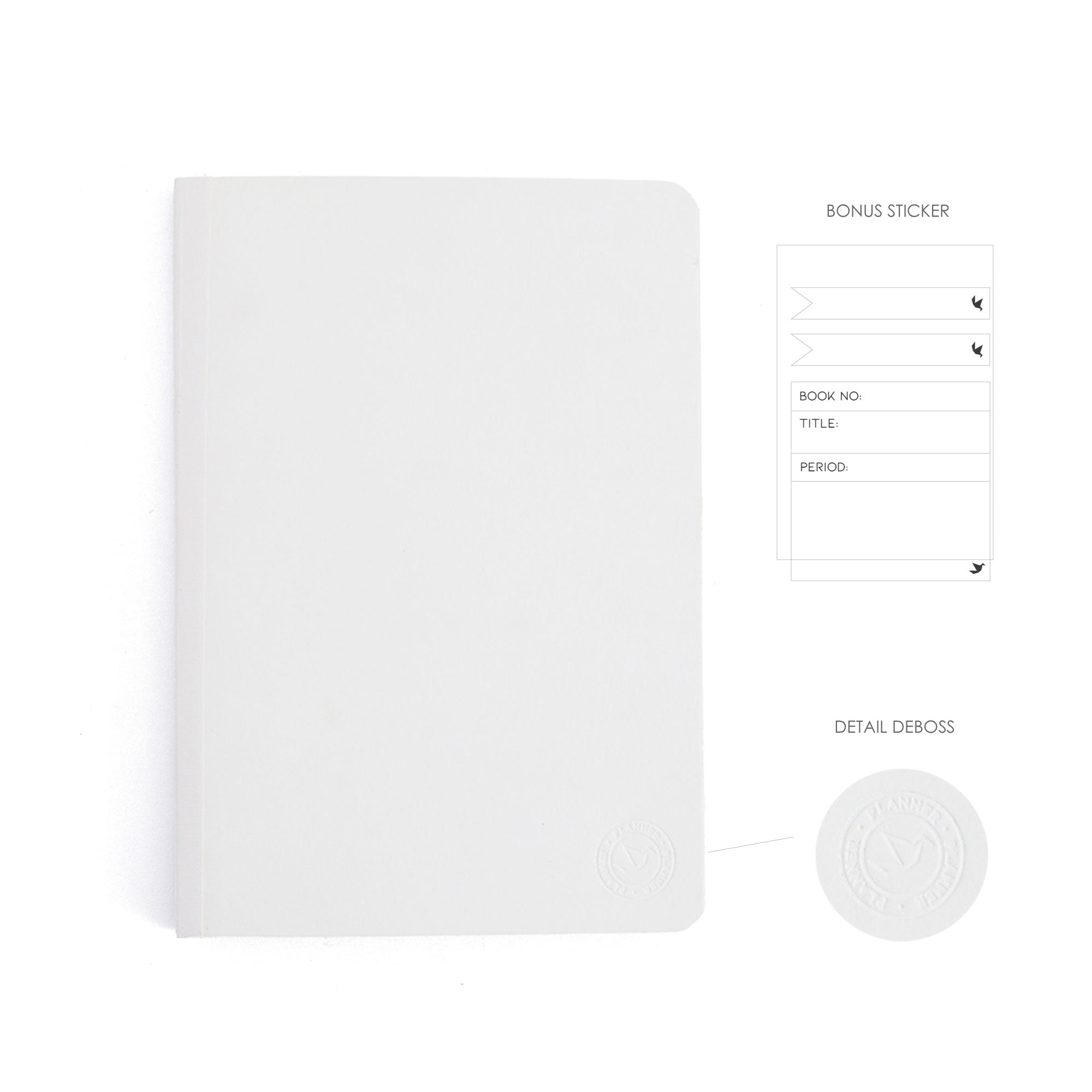 Refill Book Insert – Undated Planner